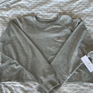 SPIRITUAL GANGSTER GRATITUDE IZZY CROP SWEATSHIRT BNWT LARGE